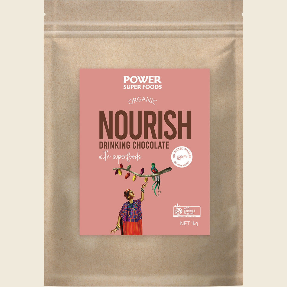 Power Super Foods Nourish Drinking Chocolate With Superfoods 1kg