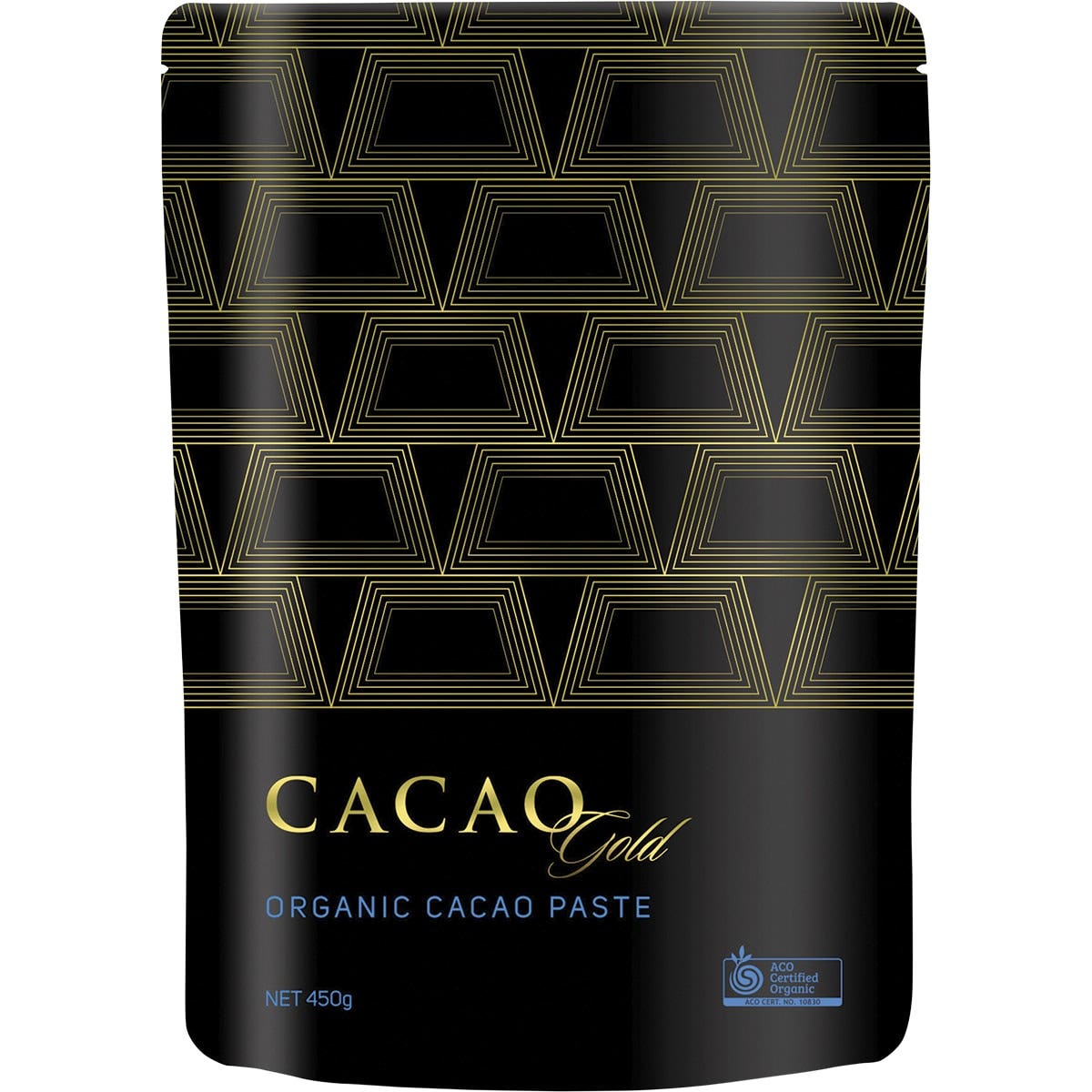 POWER SUPER FOODS Cacao Gold Paste Chunks Ceremonial Grade Cert Organic 450g