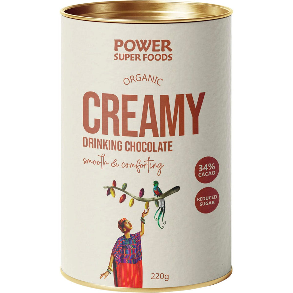 Power Super Foods Creamy Drinking Chocolate 220g