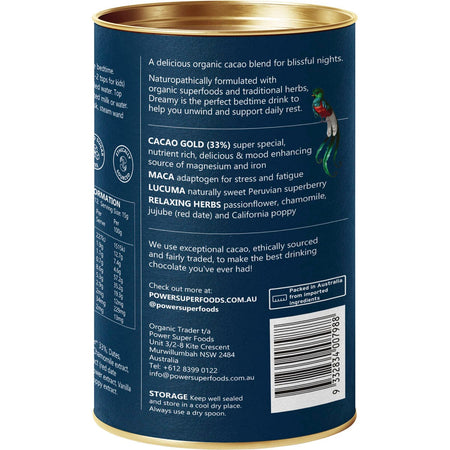 Power Super Foods Dreamy Night Drinking Chocolate 180g