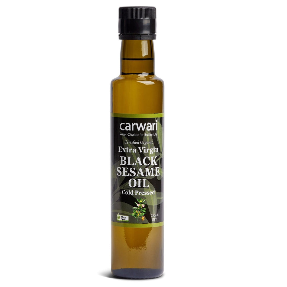 Carwari Organic Black Sesame Oil Extra Virgin 250ml