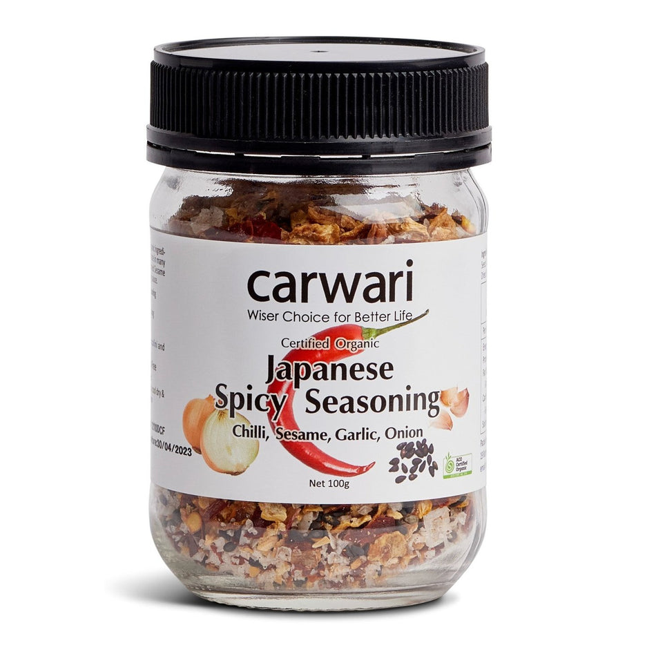 Carwari Organic Japanese Spicy Seasoning 100g