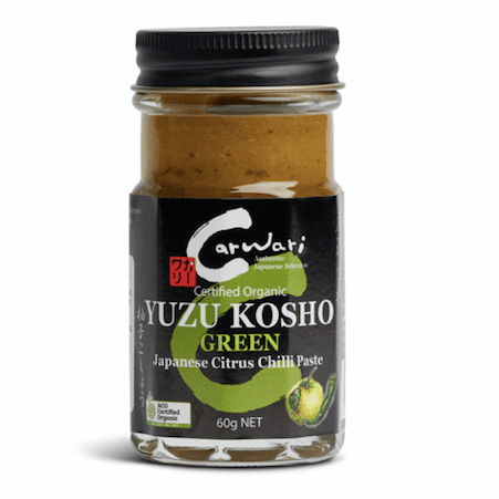 Carwari Organic Yuzu Kosho Green 60g