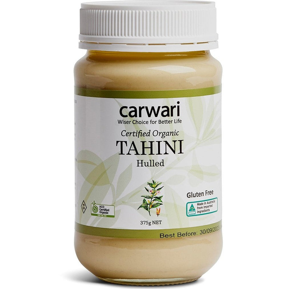 Carwari Organic Tahini Hulled 375g