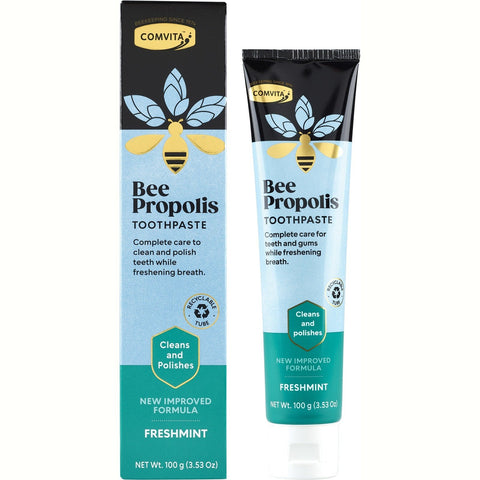 COMVITA Bee Propolis Toothpaste Cleans and Polishes Freshmint 100g