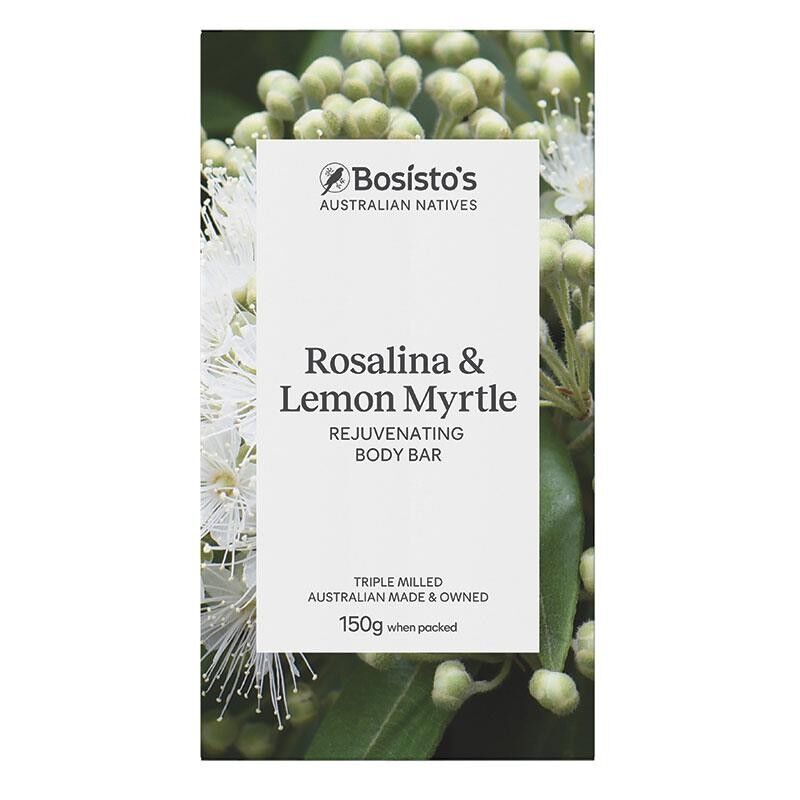 Bosisto's Rosalina & Lemon Myrtle Bar 150g