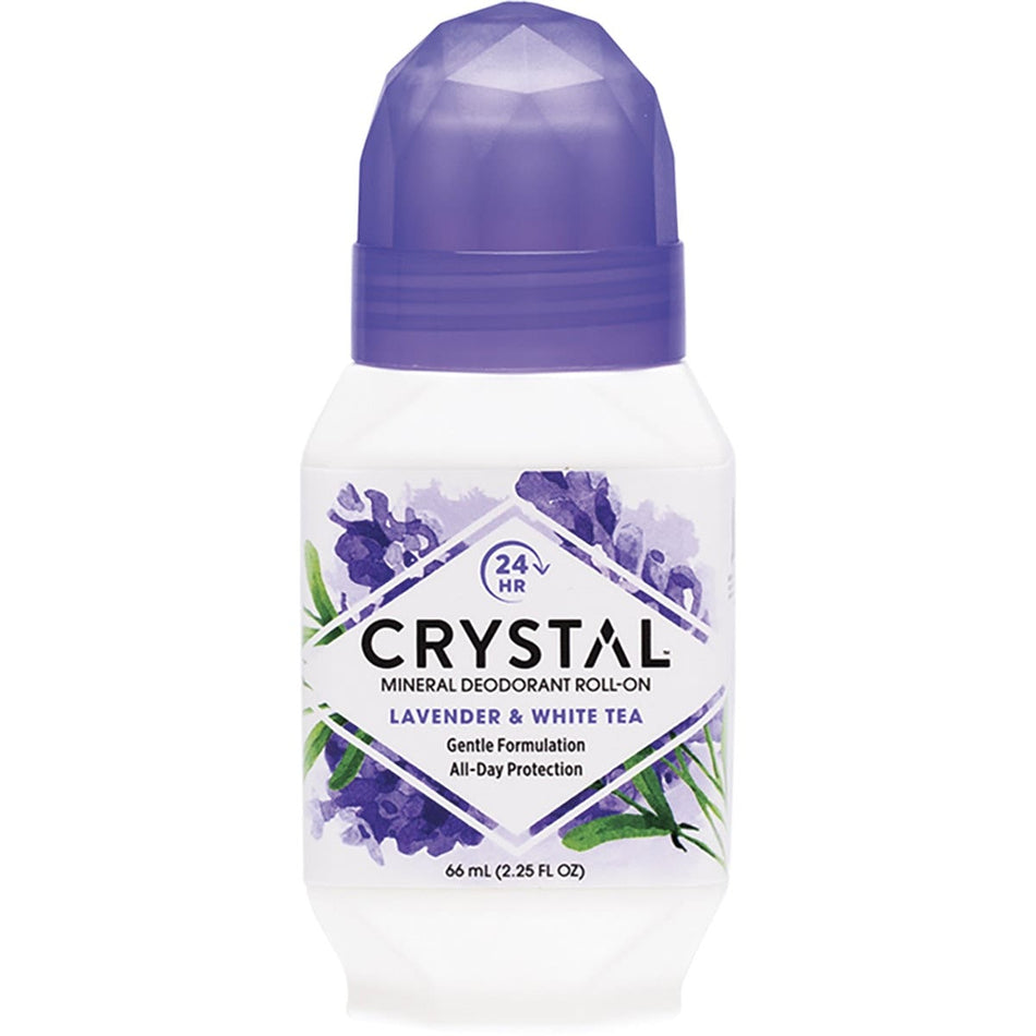CRYSTAL Roll-on Deodorant Lavender & White Tea 66ml