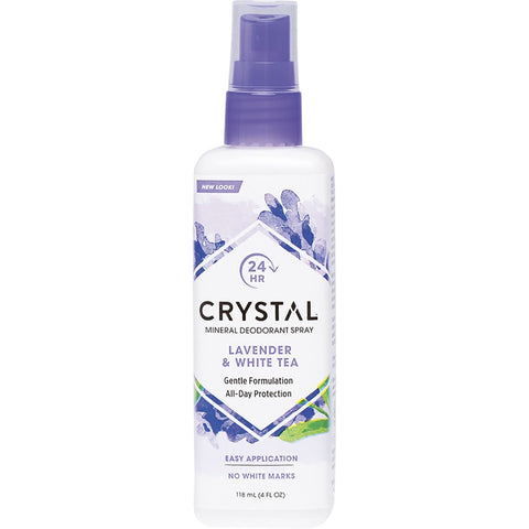 CRYSTAL Deodorant Spray Lavender & White Tea 118ml