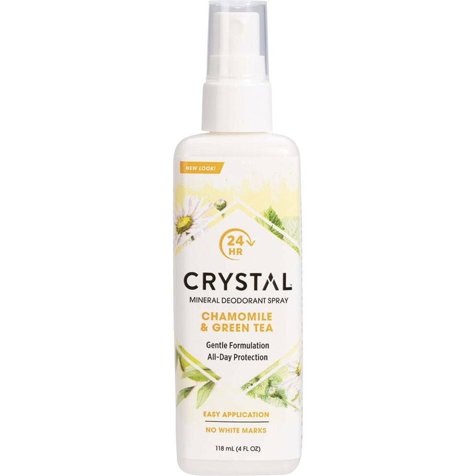 CRYSTAL Deodorant Spray Chamomile & Green Tea 118ml