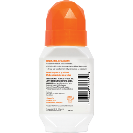 Crystal Roll-On Deodorant Citrus & Cedar 66ml