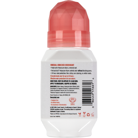 Crystal Roll-On Deodorant Coconut & Vanilla 66ml