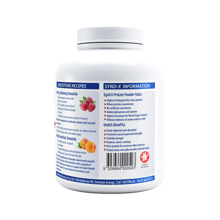 Cabot Health Synd-X Extreme High Protein & Low Carb Vanilla 1kg
