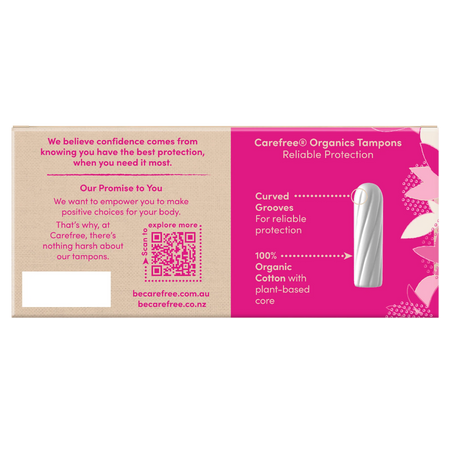 Carefree Organic Tampon Super 16