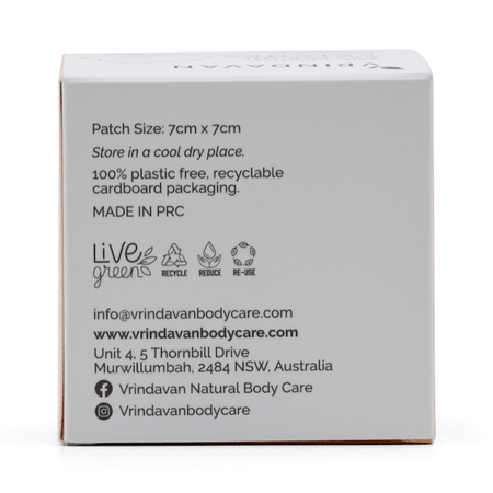 Vrindavan Self-Adhesive Castor Oil Patches 20pcs