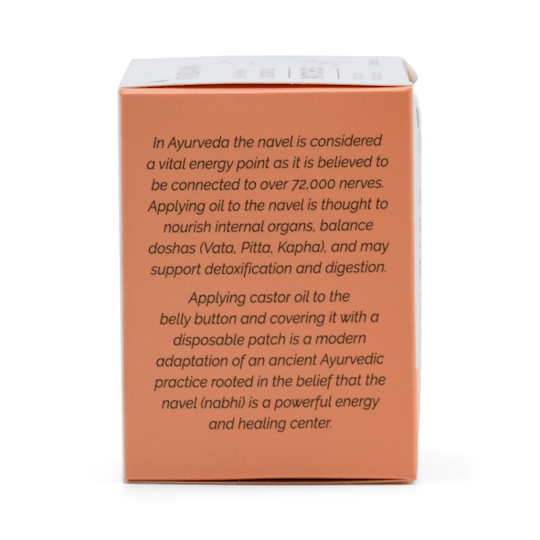 Vrindavan Self-Adhesive Castor Oil Patches 20pcs