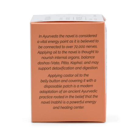 Vrindavan Self-Adhesive Castor Oil Patches 20pcs