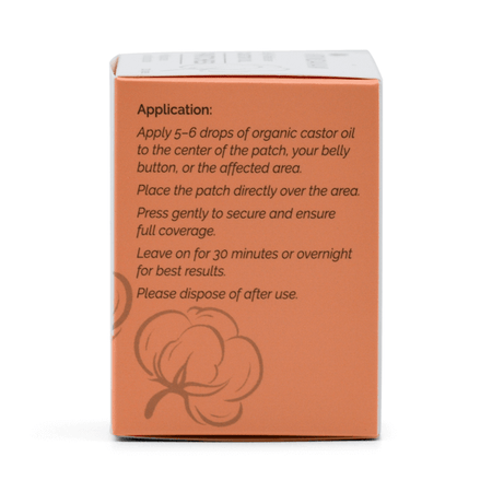 Vrindavan Self-Adhesive Castor Oil Patches 20pcs