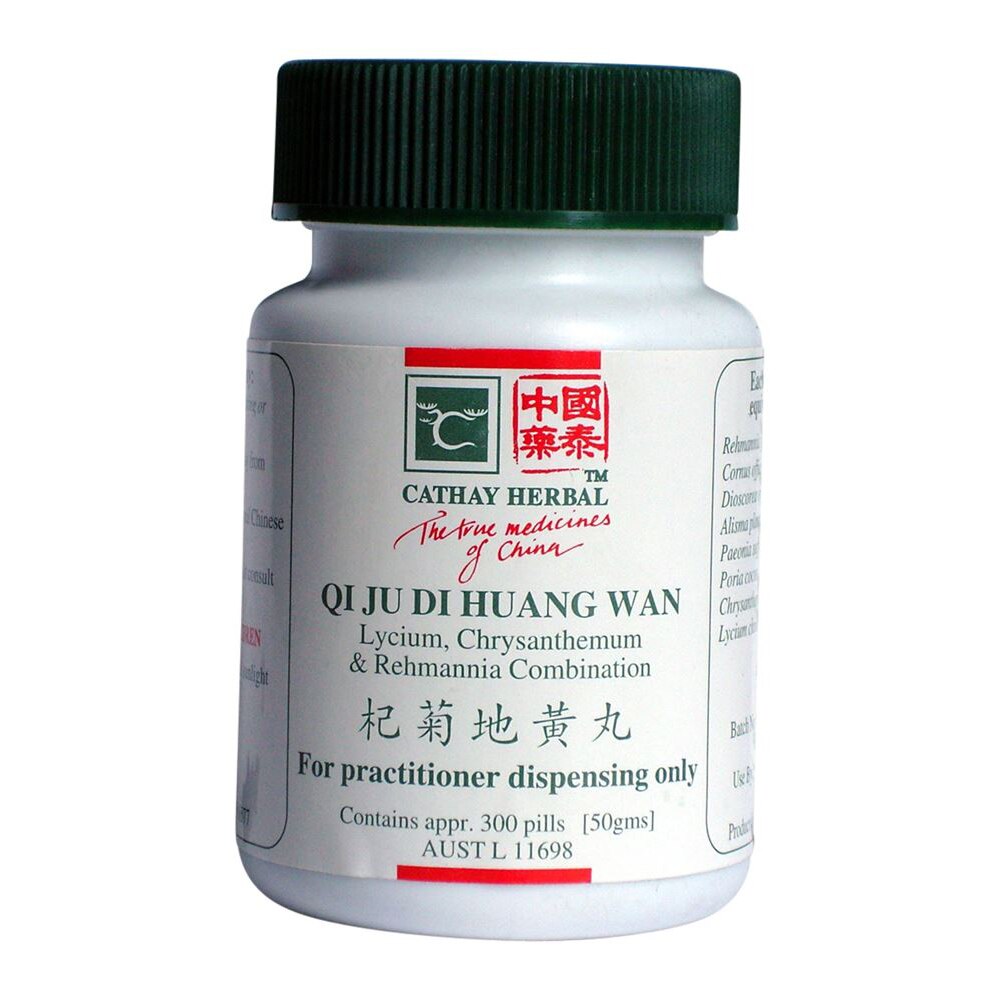 Cathay Herbal Lycium, Chrysanthemum & Rehmannia Combination 300 Pills 50g