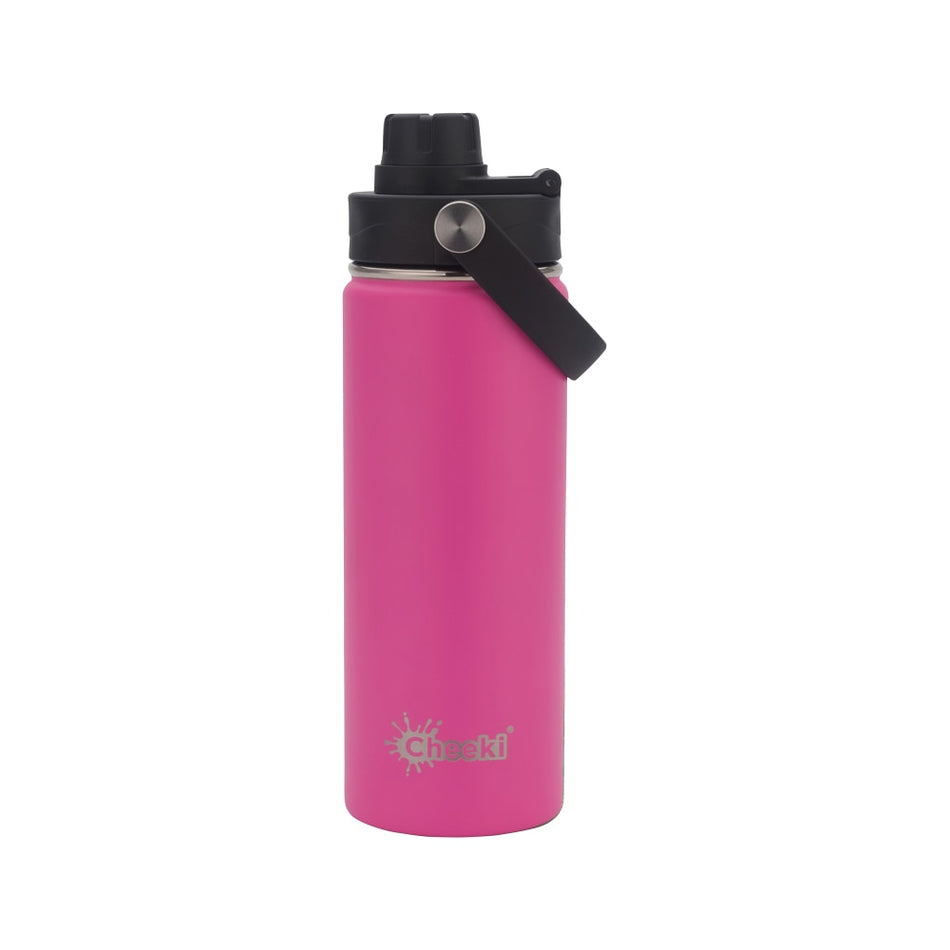 Cheeki Insulated Bottle Adventure Magenta Small 600ml