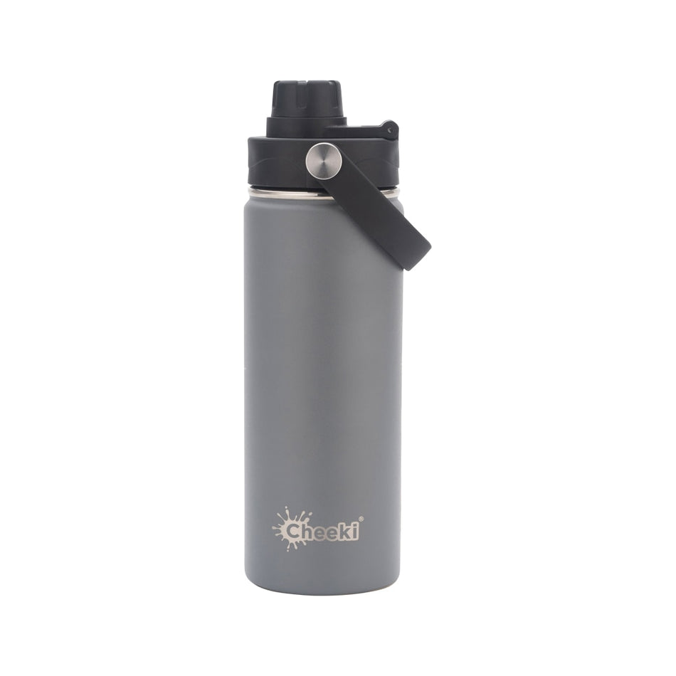 Cheeki Insulated Bottle Adventure Slate Small 600ml