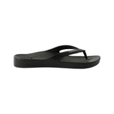 Cheeki Arch Support Thongs Black Mens Size US9