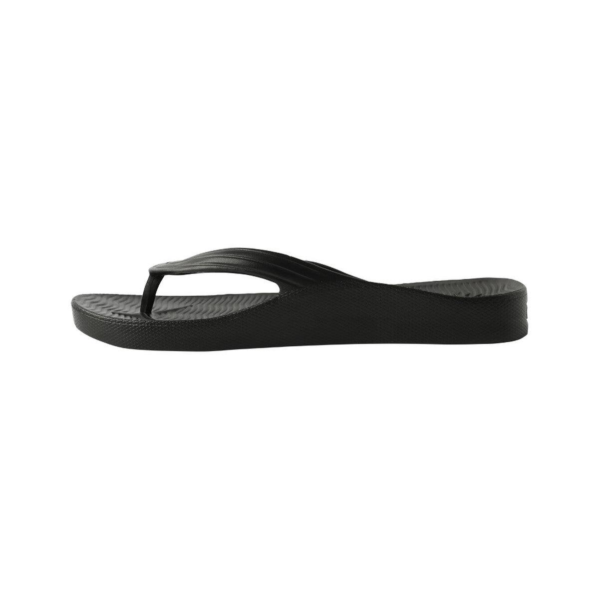 Cheeki Arch Support Thongs Black Mens Size US9