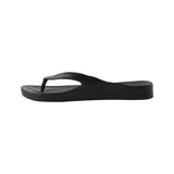 Cheeki Arch Support Thongs Black Mens Size US9