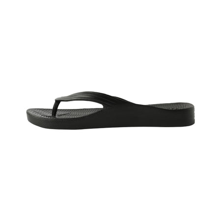 Cheeki Arch Support Thongs Black Womens Size US9