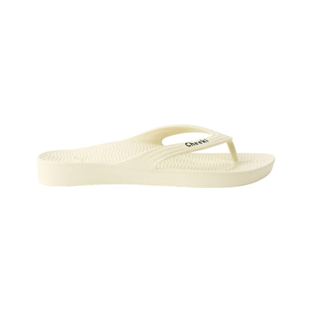 Cheeki Arch Support Thongs Sandstone Mens Size US12