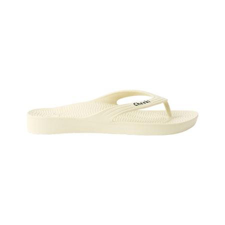 Cheeki Arch Support Thongs Sandstone Womens Size US6