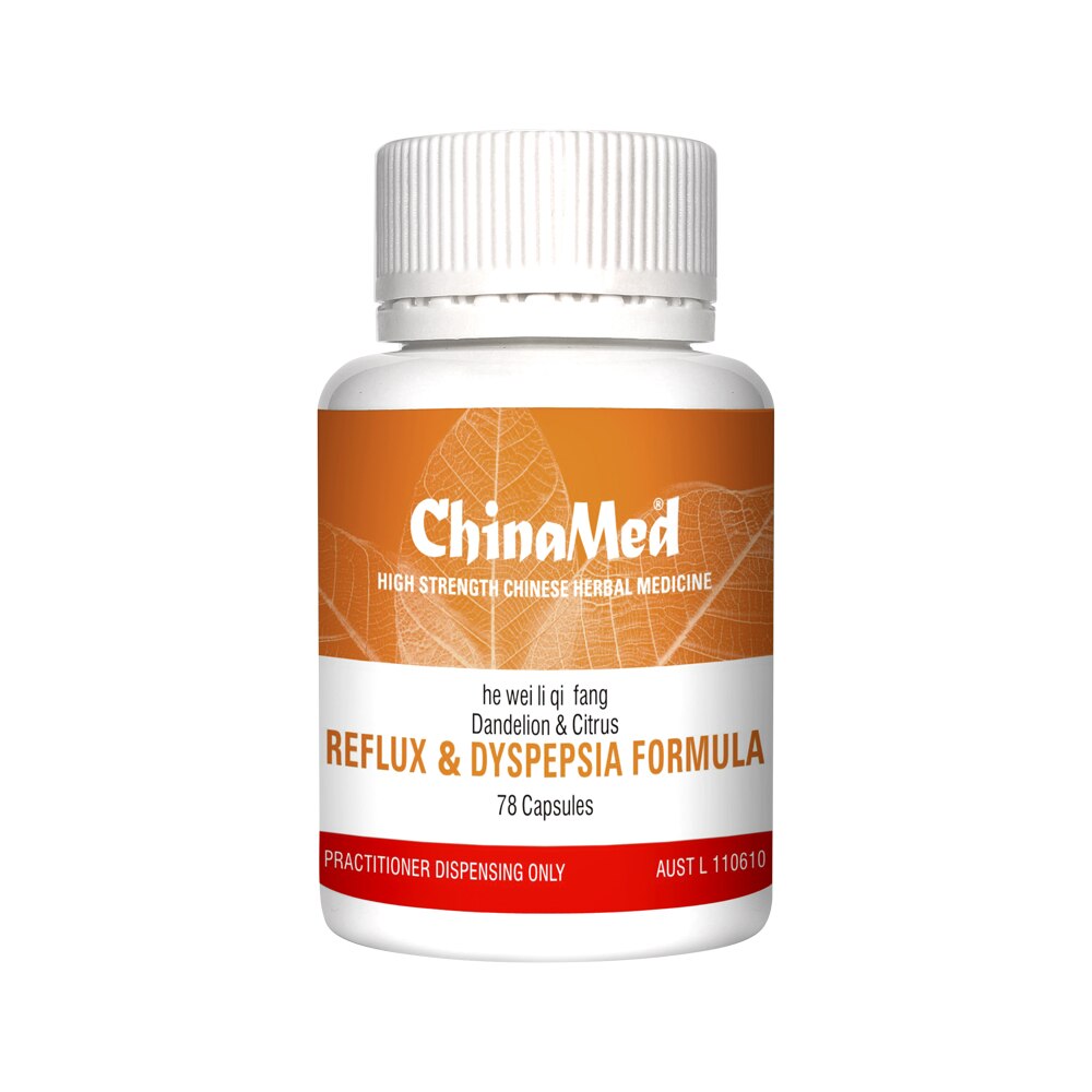 ChinaMed Reflux and Dyspepsia Formula 78c