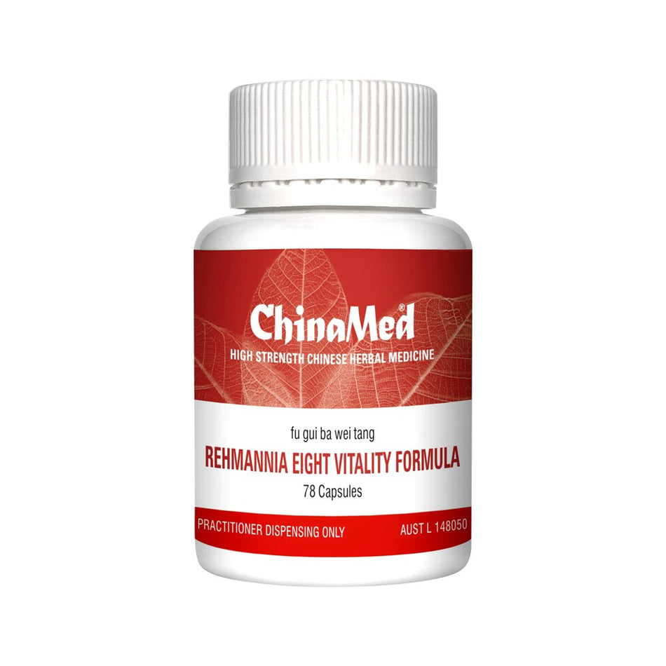 ChinaMed Rehmannia Eight Vitality Formula 78c