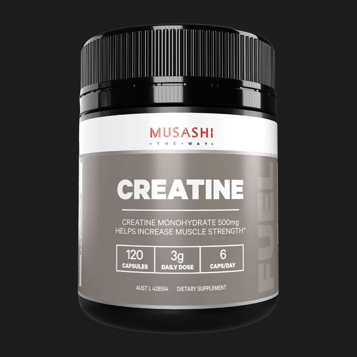 Musashi Creatine 120 Capsules