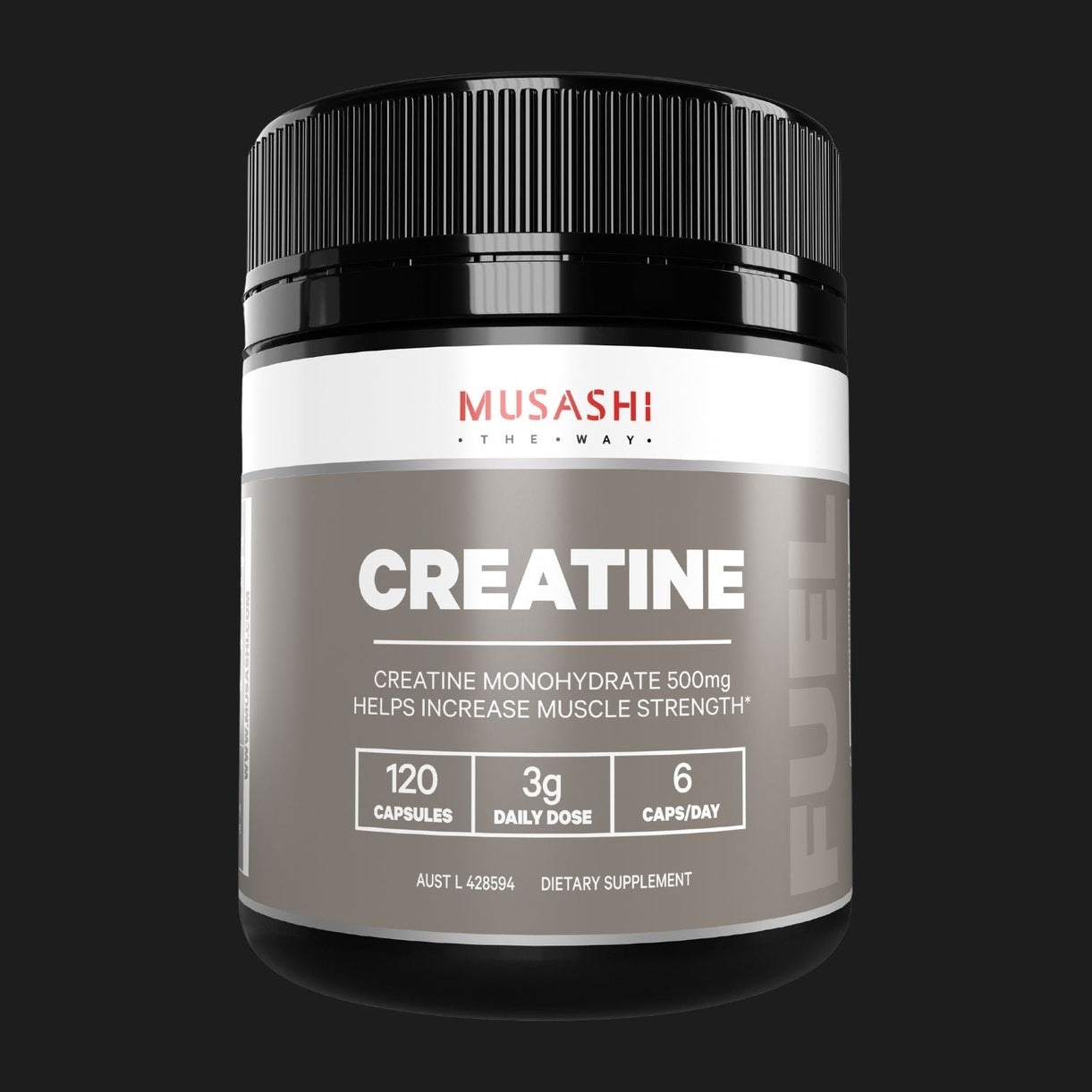 Musashi Creatine 120 Capsules