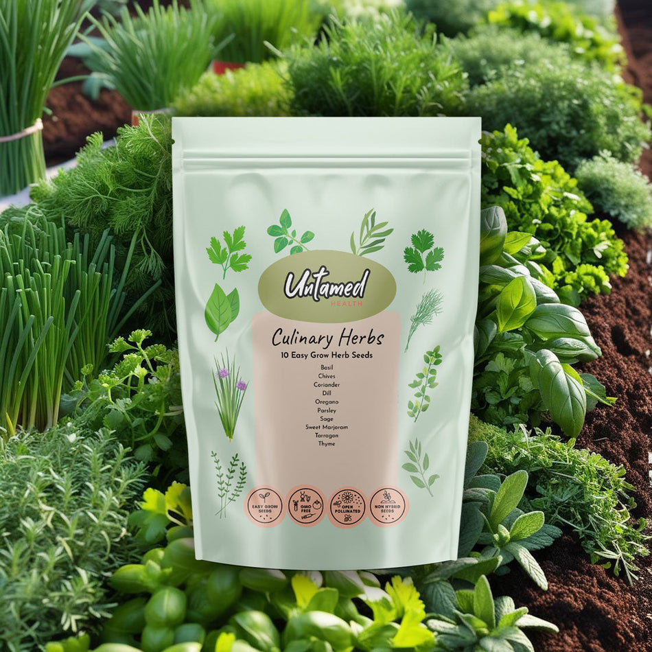 Untamed Health Culinary Herb Seeds 10Pk