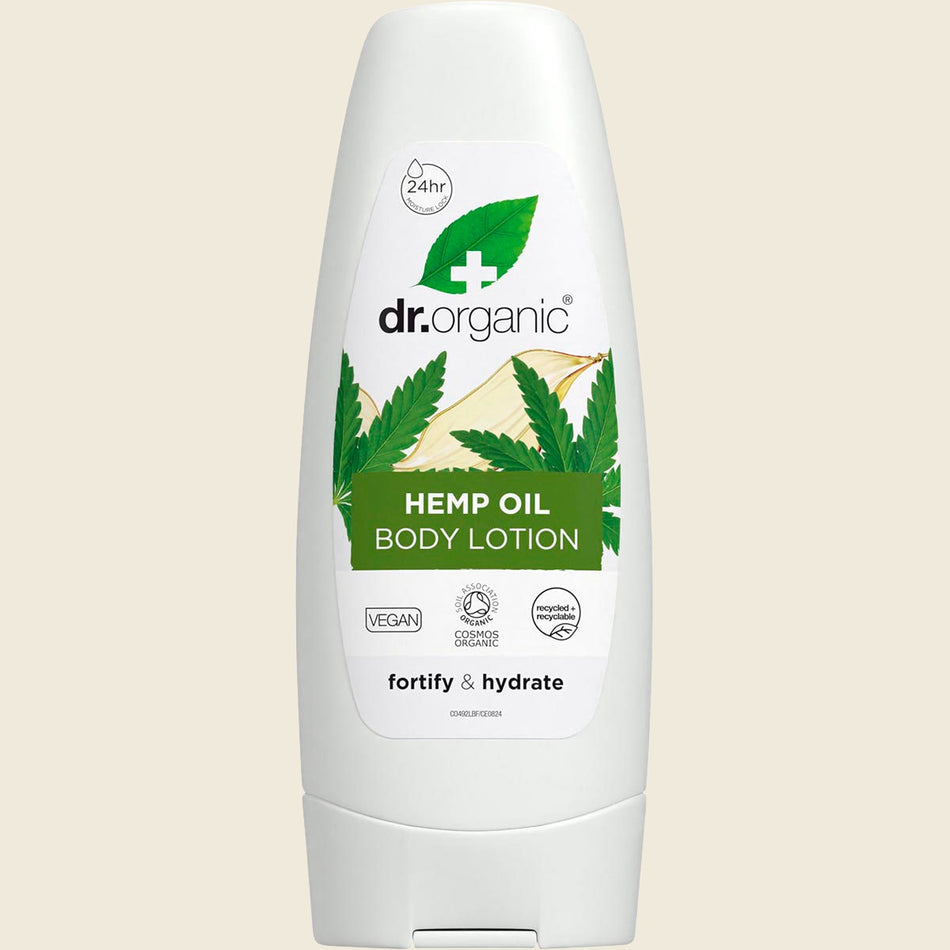 DR ORGANIC Skin Lotion Organic Hemp Oil 200ml