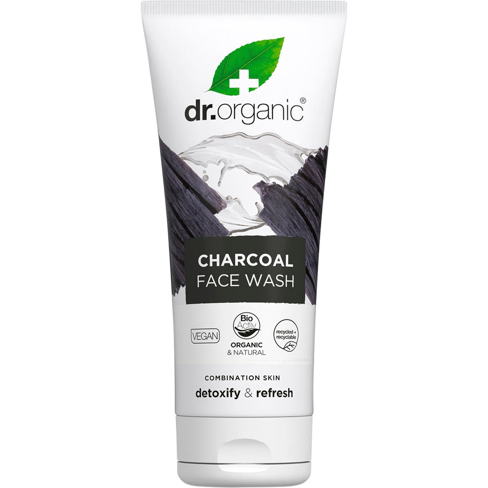 DR ORGANIC Face Wash Activated Charcoal 200ml