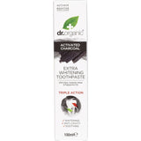 DR ORGANIC Toothpaste (Whitening) Activated Charcoal 100ml