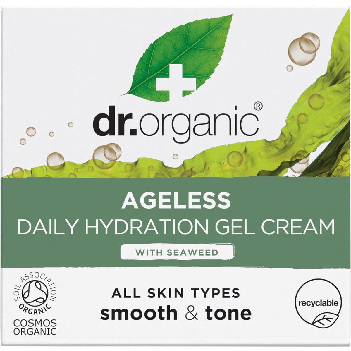 DR ORGANIC Daily Hydration Gel Cream Ageless with Seaweed 50ml