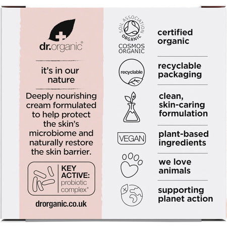 Dr Organic Skin Calm Probiotic Concentrated Cream 50ml
