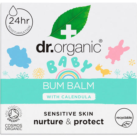 Dr Organic Baby Bum Balm Nappy Change With Calendula 35g