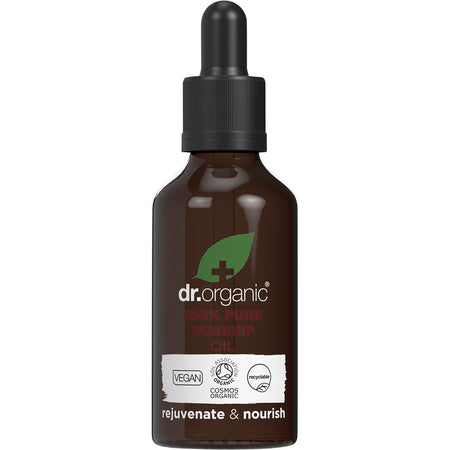 Dr Organic Rosehip Oil 100% Pure 50ml