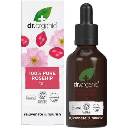 Dr Organic Rosehip Oil 100% Pure 50ml