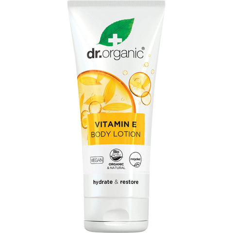 DR ORGANIC Skin Lotion Organic Vitamin E 200ml