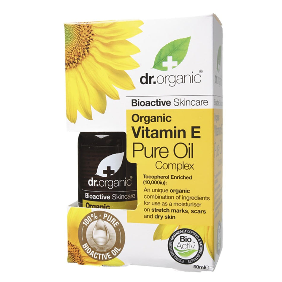 DR ORGANIC Pure Oil Organic Vitamin E 50ml