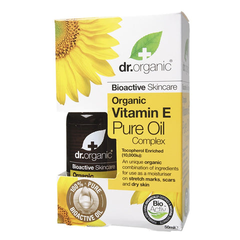 DR ORGANIC Pure Oil Organic Vitamin E 50ml