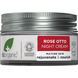 DR ORGANIC Night Cream Organic Rose Otto 50ml