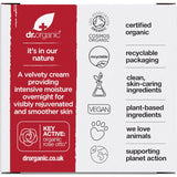DR ORGANIC Night Cream Organic Rose Otto 50ml