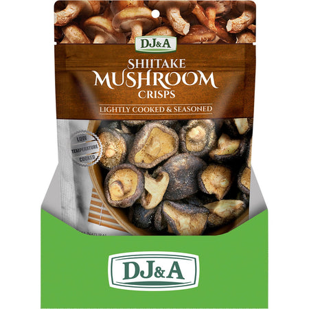 DJ&A Shiitake Mushroom Crisps 9x65g