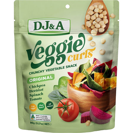 DJ&A Veggie Curls Original 9x90g